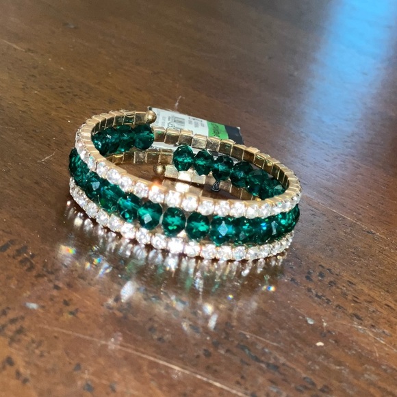 MixIt green and silver white bracelet new with tags - Picture 3 of 13